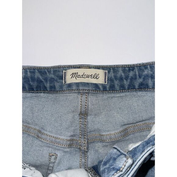Madewell Curvy Perfect Vintage Jeans 28 Tall 90s Mom Jean Stretch Blue Denim - Picture 14 of 16